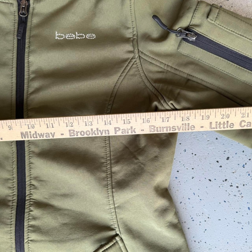 Olive green bebe women's bomber jacket - Picture 4 of 7